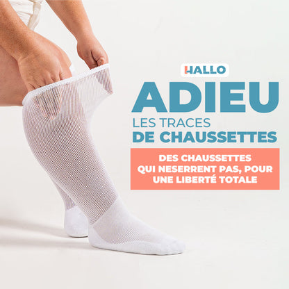 Pack de 6 paires de chaussettes confortables unies
