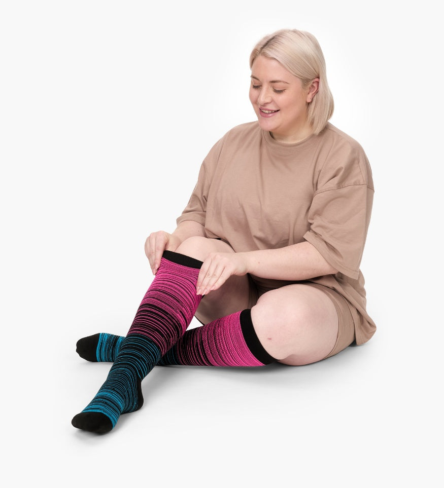 Chaussettes de Compression Avancée – Anti-Douleur aux Jambes