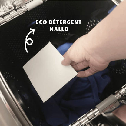 Eco détergent en papier Hallo