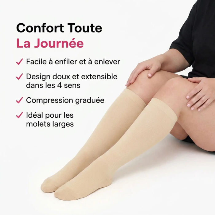 Chaussettes de compression Confortable