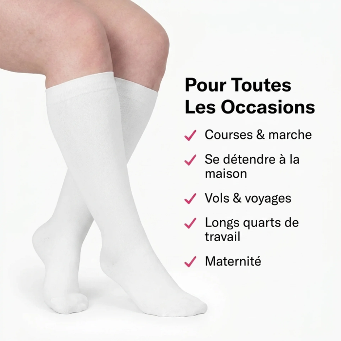 Chaussettes de compression Confortable