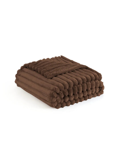 Couverture rechauffante en laine polaire Hallo