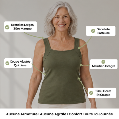 Débardeur Elyna Paris —  Redéfinissez votre silhouette sans effort