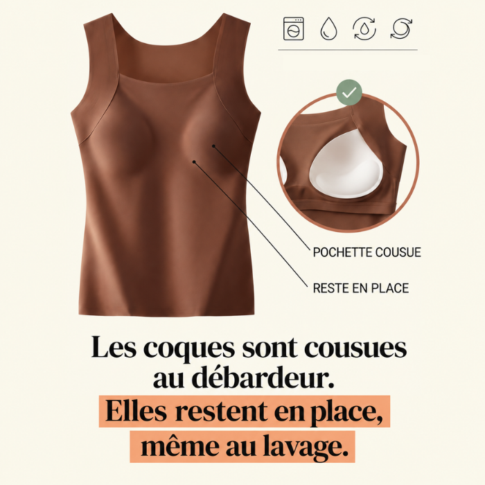 Débardeur Elyna Paris —  Redéfinissez votre silhouette sans effort
